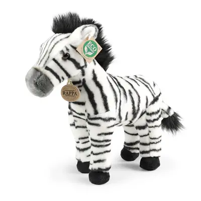 RAPPA - Plüss zebra álló 30 cm ECO-FRIENDLY