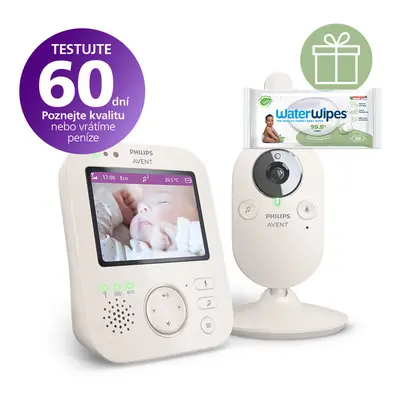 PHILIPS AVENT - Bébiőr video SCD891/26+WW Soapberry 60db