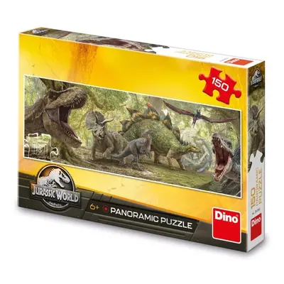 DINO - Jura Világ 150 Panoráma Puzzle