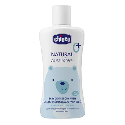 CHICCO - Test sampon Natural Sensation aloe vera és kamillával 200ml, 0m+