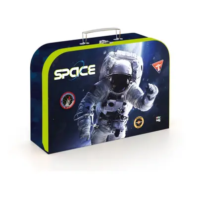 KARTON PP - Bőrönd laminált 34 cm Space