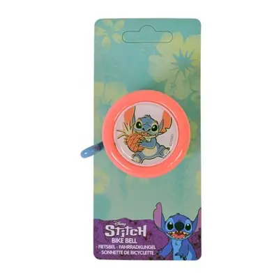 VOLARE - Disney Stitch Kerékpárcsengő - Korallkék / Rózsaszín