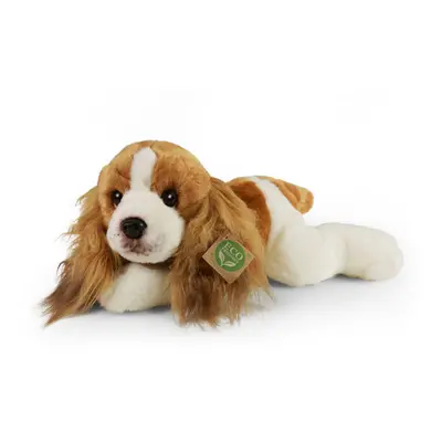 RAPPA - Plüss kutya cavalier king charles spániel fekvő 30 cm ECO-FRIENDLY