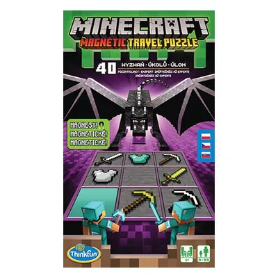 RAVENSBURGER - Thinkfun Minecraft mágneses utazási játék