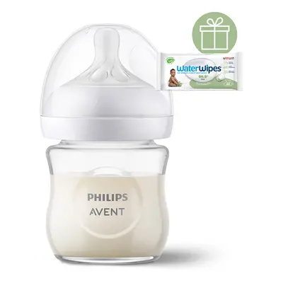 PHILIPS AVENT - Natural Response üveg cumisüveg 120 ml, 0m++WW Soapberry 60 db