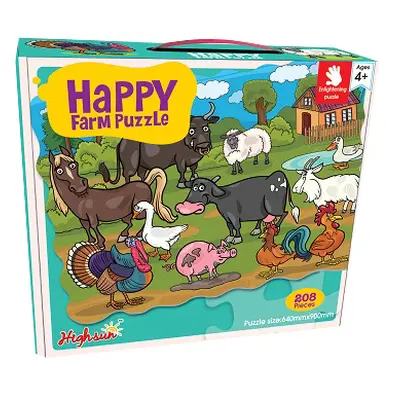 RAPPA - Puzzle farm 208 darab, 90x64 cm