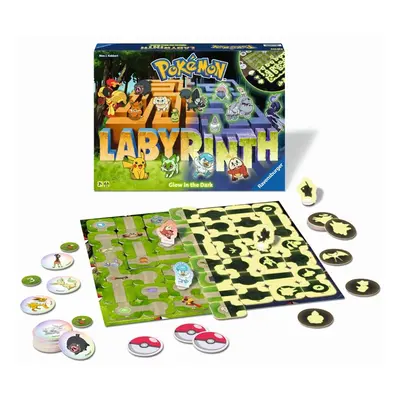 RAVENSBURGER - Labirintus Pokémon sötétben világítós