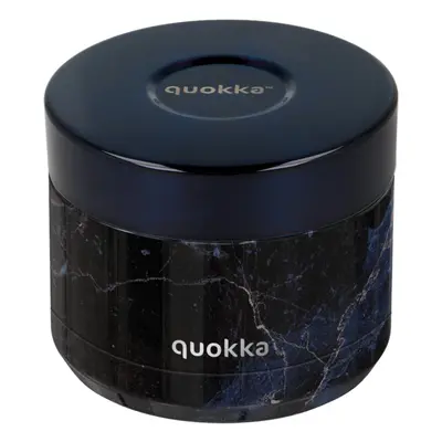 QUOKKA - Ételtartó termosz Whim Black Marble 360 ml