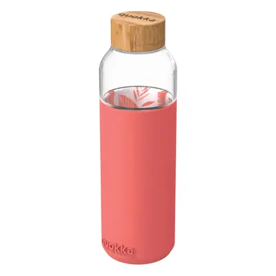 QUOKKA - Üvegpalack Flow Pink Botanical 660 ml