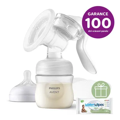 PHILIPS AVENT - Manuális mellszívó+WW Soapberry 60 db