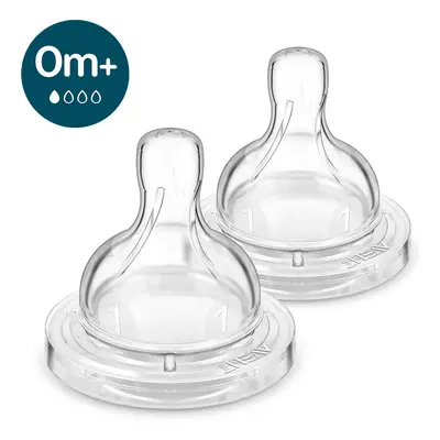 PHILIPS AVENT - Antikolikus etetőcumi újszülött átfolyású 0hó+ 2db