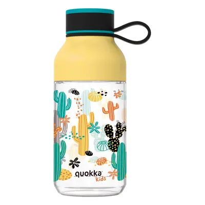 QUOKKA - Műanyag kulacs Ice Kids Cactus füllel 430 ml