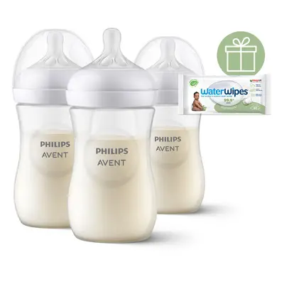 PHILIPS AVENT - Natural Response cumisüveg 260 ml 1hó+ 3db+WW Soapberry 60db