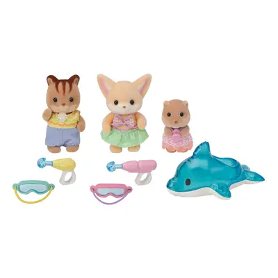 SYLVANIAN FAMILY - Medenceparti Baby Trio