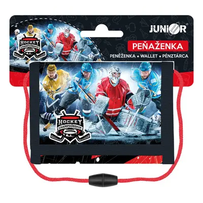 JUNIOR - Gyermek textil pénztárca S7 - Hockey