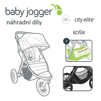 BABY JOGGER - CITY ELITE 2 KOSÁR