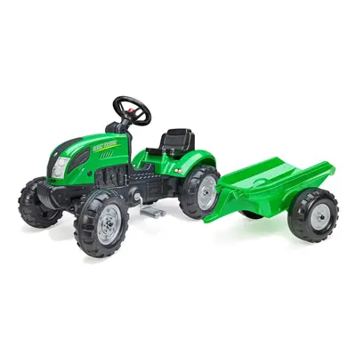 FALK - Green traktor kocsival