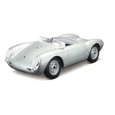 MAISTO - PORSCHE 550 A SPYDER, ezüst, 1:18