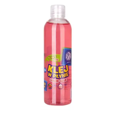 ASTRA - Folyékony ragasztó rózsaszín 250ml - alkalmas slime készítéséhez!