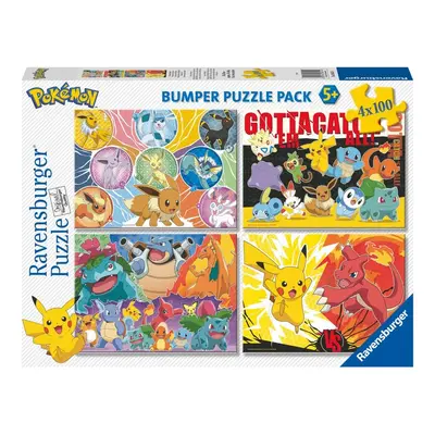 RAVENSBURGER - Pokémon 4x100 db