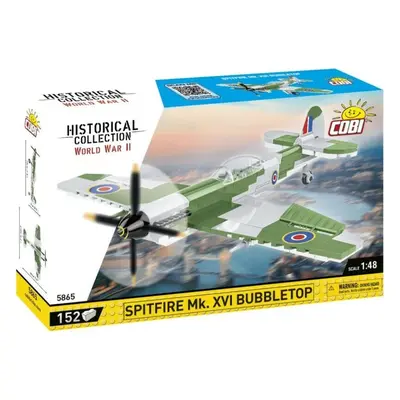 COBI - II WW Supermarine Spitfire Mk. XVI Bubbletop, 1:48, 155k