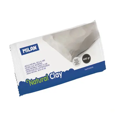 MILAN - Modellező gyurma Natural Clay 400 gr. fehér, légkeményedő