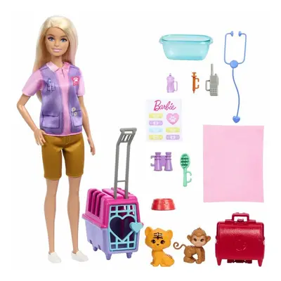 MATTEL - A Barbie Doll állatokat ment meg - szőke