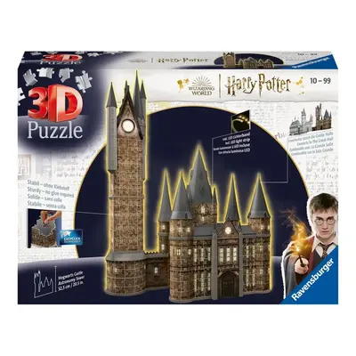 RAVENSBURGER - Harry Potter: Castle Hogwarts - Csillagászati torony (Éjszakai kiadás) 615 darab