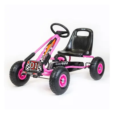 BABY MIX - Go-kart Razor pedálos gyerek gokart rózsaszín