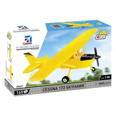 COBI - Cessna 172 Skyhawk-sárga, 1:48, 160 LE