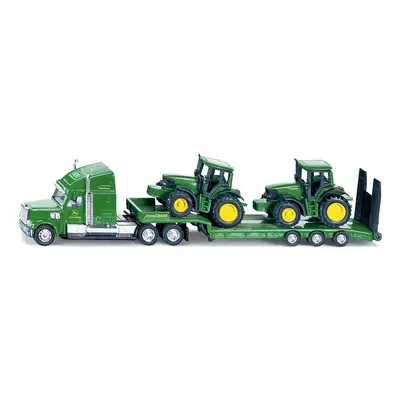 SIKU - Farmer - Teherautó pótkocsival és John Deere traktorokkal, 1:87 méretarány