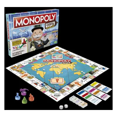 HASBRO - Monopoly utazás a világ körül Sk változat