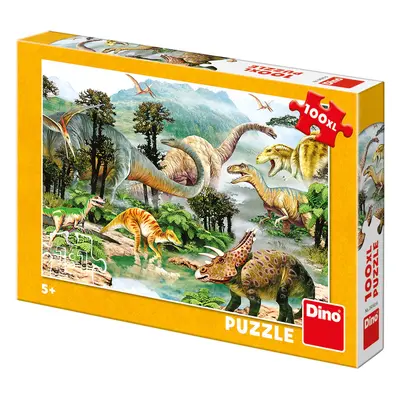 DINO - A dinoszauruszok élete 100 db XL