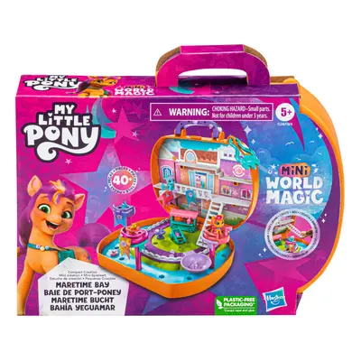 HASBRO - My Little Pony játék készlet bőröndben Magic Maretime Bay, vegyes