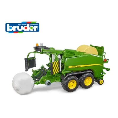 MIKRO TRADING - Bruder John Deere szénabálázó 40cm dobozban