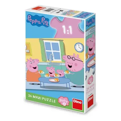 DINO - Peppa Pig - Ebéd 24 Maxi puzzle