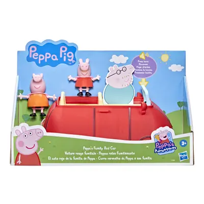 HASBRO - Peppa Pig Családi piros autó