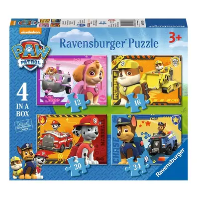 RAVENSBURGER - Paw Patrol; 4in1, 12/16/20/24 darab