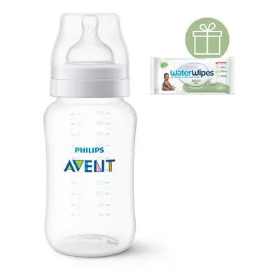 PHILIPS AVENT - Anti-colic cumisüveg 330 ml 3hó++WW Soapberry 60db