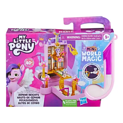 HASBRO - My Little Pony játék készlet bőröndben Magic Zephyr Heights, vegyes