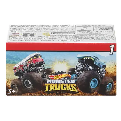 MATTEL - Hot Wheels Monster Truck mini autó, Mix termékek