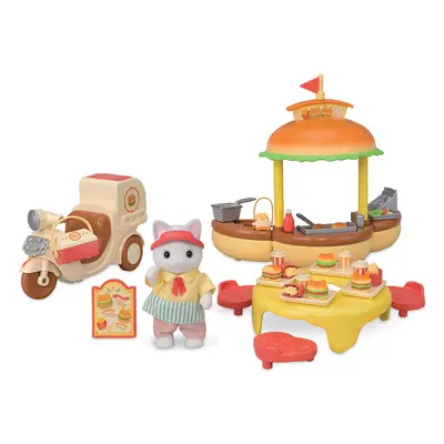 SYLVANIAN FAMILY - Hamburger mozgó bódé