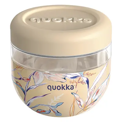 QUOKKA - Műanyag ételtartó Bubble Vintage Floral 770 ml