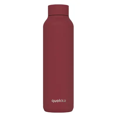 QUOKKA - Rozsdamentes termosz Solid Firebrick Red 630 ml