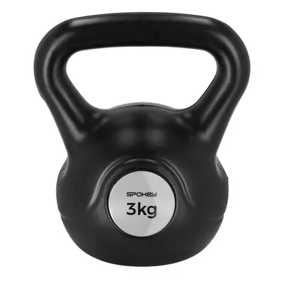 SPOKEY - KETLA Műanyag kettlebell súlyzó 3 kg