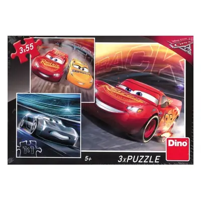 DINO - Walt Disney Cars3: Edzés 3x55 darab