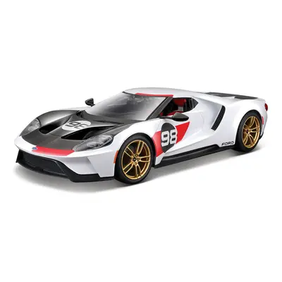 MAISTO - 2021 Ford GT Heritage, fehér, 1:18