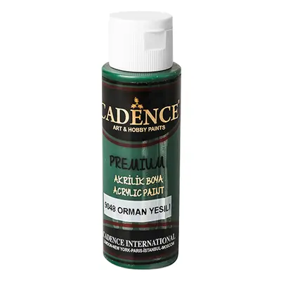 CADENCE - Prémium akrilfesték, sötétzöld, 70 ml