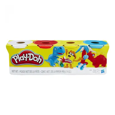 HASBRO - PlayDoh csomag 3 féle 4 csőből B5517