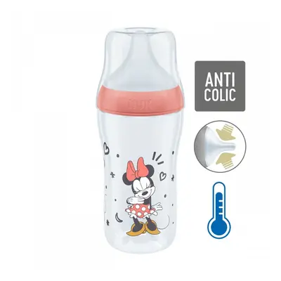 NUK - Baba cumisüveg Perfect Match MICKEY Temperature Control 260 ml red